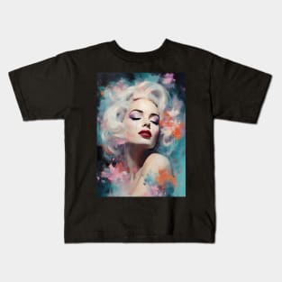 Marilyn Monroe Stylized Painting Kids T-Shirt